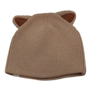 Cat Ears Beanie Hat Tan Trailhead